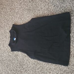 Black turtle neck tank